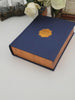 NIV Our Family Story Bible, Leathersoft over board, Navy