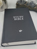 KJV Study Bible-Hardcover-Black