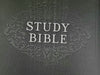 KJV Study Bible-Hardcover-Black