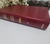 OLD SCOFIELD STUDY BIBLE CLASSIC EDITION, KJV, GENUINE LEATHER BURGUNDY THUMB-INDEXED