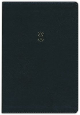 NKJV Encountering God Study Bible, Comfort Print--soft leather-look, black