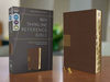 NIV Thinline Reference Bible (Comfort Print)-Brown Leathersoft