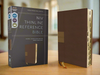 NIV Thinline Reference Bible (Comfort Print)-Brown Leathersoft