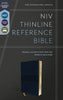 NIV Thinline Reference Bible, Comfort Print--soft leather-look, navy