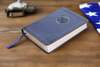 CSB Military Compact Bible, Royal Blue LeatherTouch for Airmen