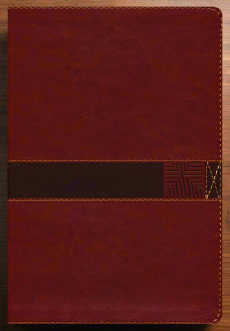 NIV Student Bible (Comfort Print)-Brown Leathersoft