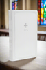 NRSV Catholic Bible, Gift Edition, Comfort Print, Leathersoft, White