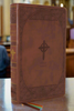 NABRE Catholic Bible/Large Print (Comfort Print)-Brown Leathersoft Indexed Holy Bible