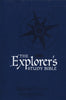 NKJV Explorer's Study Bible-Blue LeatherSoft Seeking God'S Treasure And Living His Word