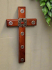 The Mission Wooden Wall Cross 24"