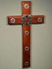The Mission Wooden Wall Cross 24"