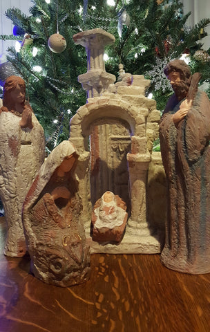 14 piece China Nativity Set