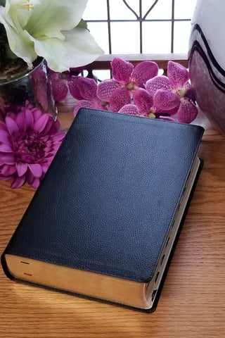 KJV Life Application Study Bible-Black Bonded Leather Indexed