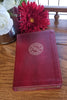 CSB Firefighter's Compact Bible, Burgundy LeatherTouch