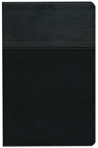 KJV/Amplified Parallel Bible/Large Print-Black Bonded Leather Two Bible Versions Together For Study And Comparison