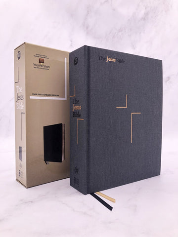 ESV The Jesus Bible-Black Leathersoft