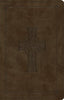 ESV Celtic Cross Thinline Design Bible-Dark Olive ---- Only 1 Left