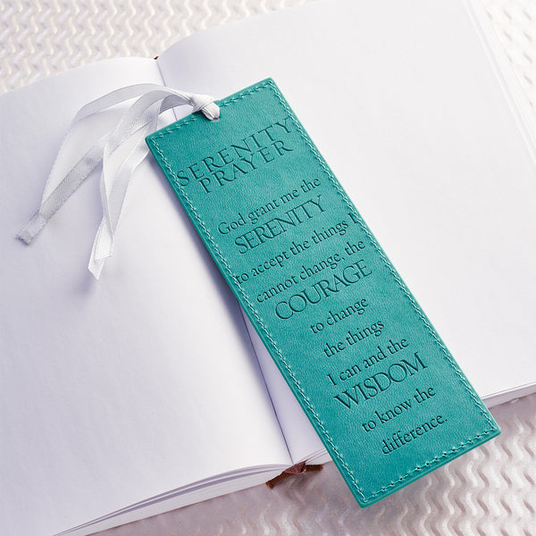 Serenity Prayer Luxleather Bookmark Limited Quantities Available
