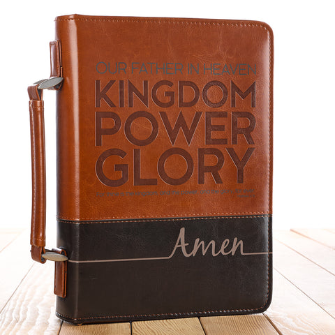 Lords Prayer Bible Cover