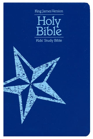 KJV Kids Study Bible- Blue Galaxy Star