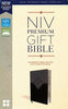 NIV Gift Bible Leathersoft Black and Grey Comfort Print