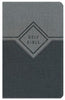NIV Gift Bible Leathersoft Black and Grey Comfort Print