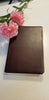 NIV Thinline Bible/Large Print (Comfort Print)-Burgundy Bonded Leather LIMITED QUANTITIES AVAILABLE