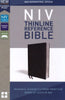 NIV Comfort Print Thinline Reference Bible, Bonded Leather, Black