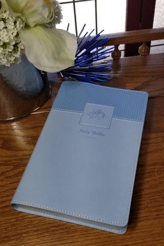 NIV Baby Keepsake Bible Blue