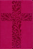 NIV Bible for Kids Large Print-Pink with Cross