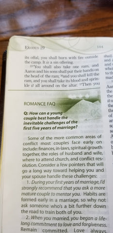 NKJV FamilyLife Marriage Bible-Burgundy