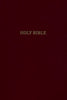KJV Super Giant Print Reference Bible (Comfort Print)-Burgundy Leather-flex