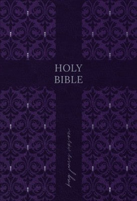 KJV Holy Bible/Compact-Amethyst Faux Leather