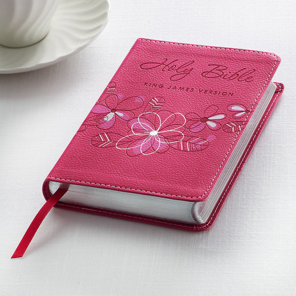 KJV Compact Bible Pink