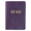 KJV Large Print Compact Bible Purple