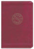 CSB Firefighter's Compact Bible, Burgundy LeatherTouch