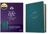NKJV Life Application Study Bible/Large Print-Teal Bonded Leather - Third Edition