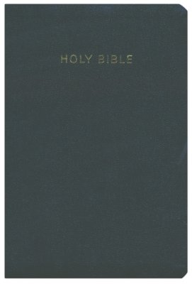 KJV Reference Bible Super Giant Print Black