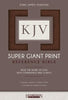 KJV Reference Bible Giant Print Brown