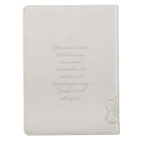 Journal: It is Well With My Soul - Luxleather Cream