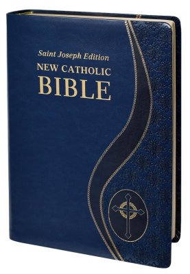 NCB St. Joseph New Catholic Bible Blue Giant Print