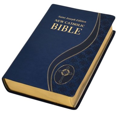NCB St. Joseph New Catholic Bible Blue Giant Print