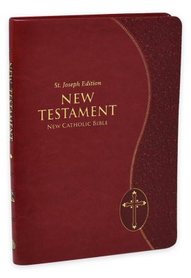 NCB St. Joseph New Testament - New Catholic Bible Burgundy