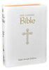 NCB St. Joseph New Catholic Bible Personal Size-White Bonded Leather