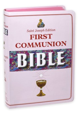 NCB First Communion Bible -Pink