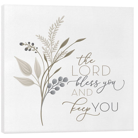 Canvas-The Lord Bless You And Keep You (19.75 x 19.75)
