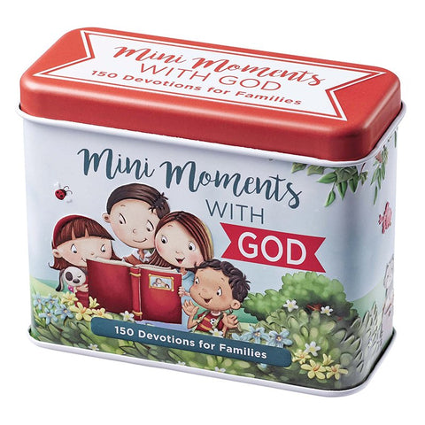 Prayer Cards In Tin-Mini Moments With God