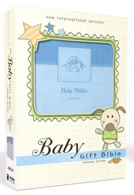 NIV Baby Keepsake Bible Blue