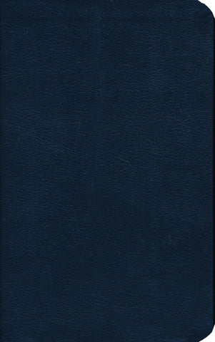 NIV Thinline Bonded Leather Bible - Navy