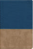 Study Bible (Fully Revised Edition) (Comfort Print)-Navy/Tan Leathersoft-NIV